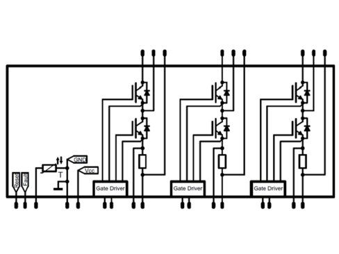 flowIPM 1B 1200 V - L57x schematic
