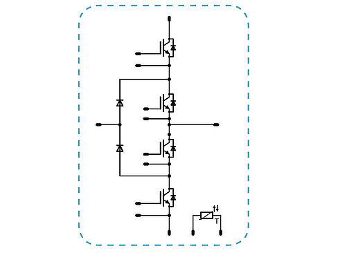 flowNPC 0 & 1 flowNPC 0 & 1 with Infineon TRENCHSTOP™ IGBT5 S5 & L5 schematics