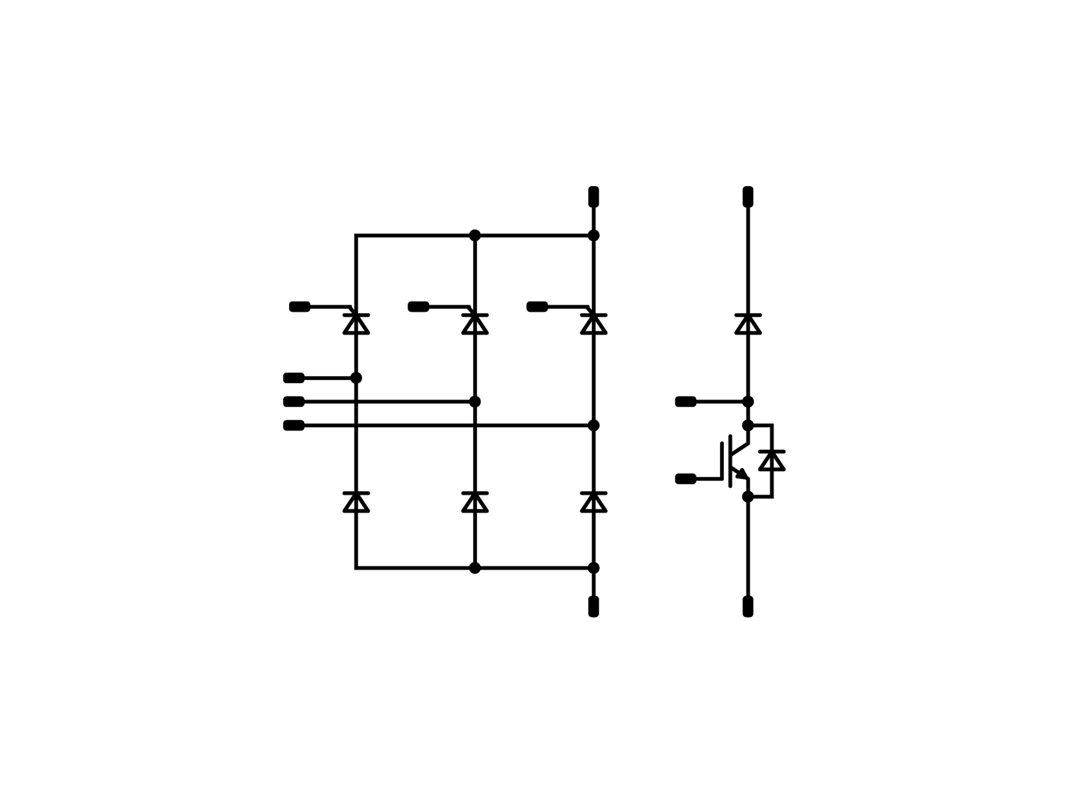 Rectifier semiconductor module Vincotech